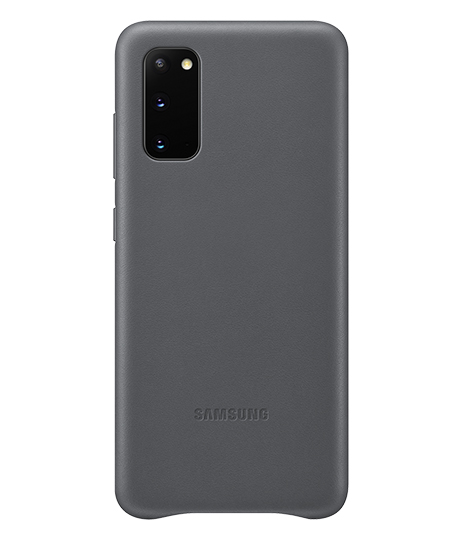 Фотография Samsung Чехол-накладка Leather Cover S20